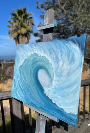 CURLING OCEAN WAVE - 40